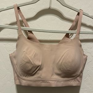Tommy John No Show Scoop Bralette, Size S, Maple Sugar